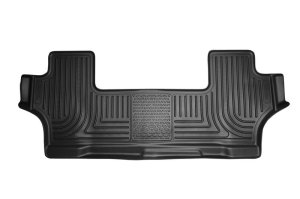 Honda Odyssey Floor Liners - 3rd Row - Husky Liners - WeatherBeater - Black - `11-`12